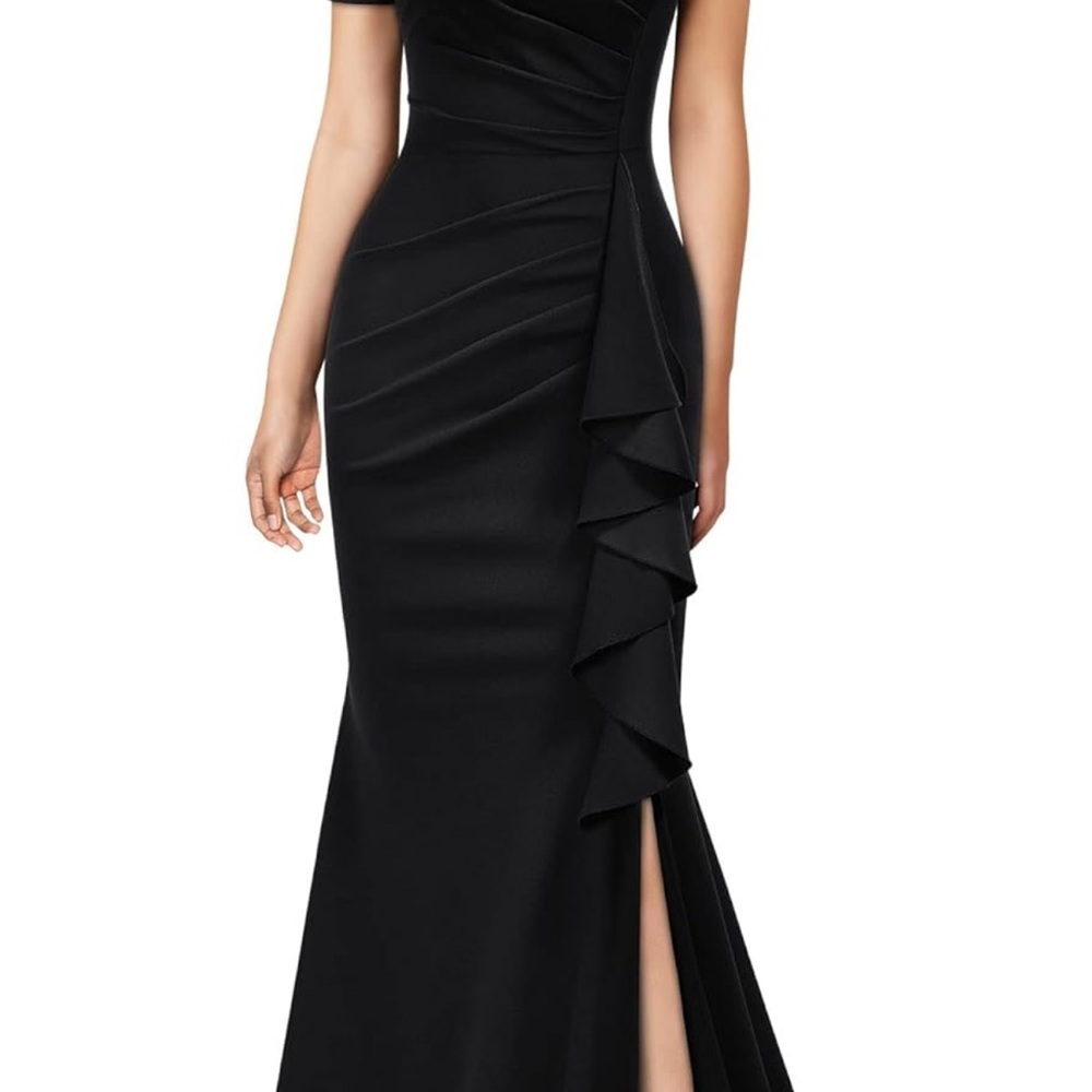 Elegant Black Evening Gown